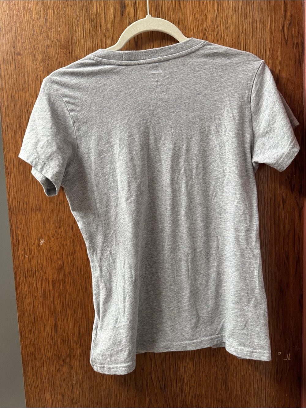 New Balance Heather Gray Script Logo Tee - Picture 4 of 4